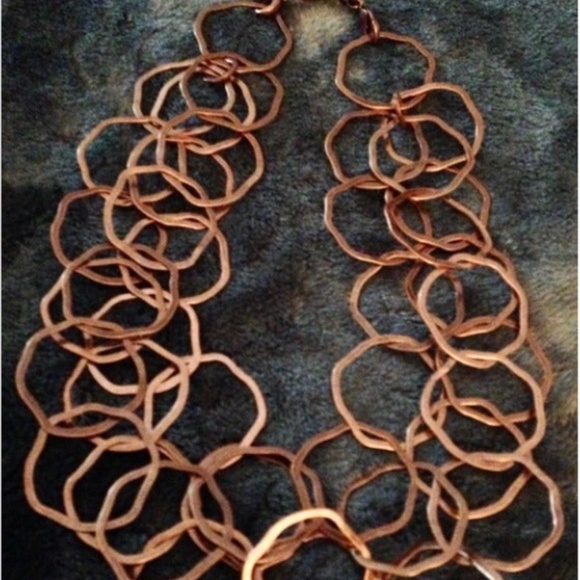 Premier Designs Haute Spot Copper Necklace - Picture 2 of 4